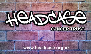 Headcase Logo On Brick